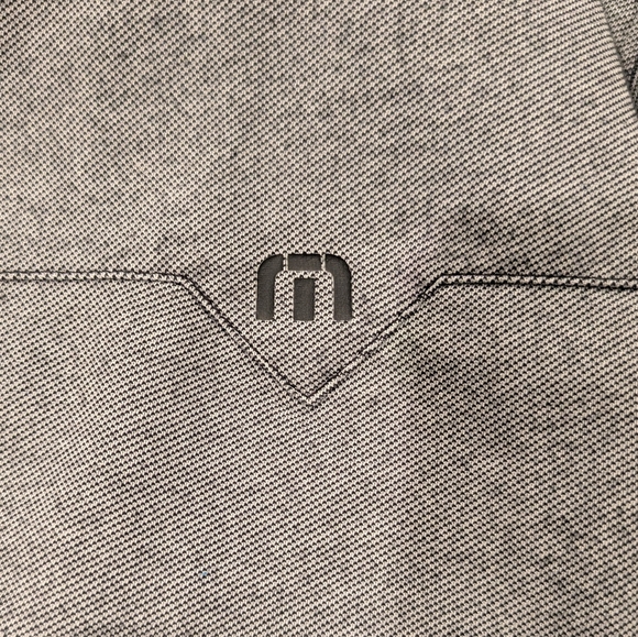 TravisMathew Men’s Golf V-Neck Pullover Gray Size L + Topgolf Hat NWT Bundle - Picture 6 of 11